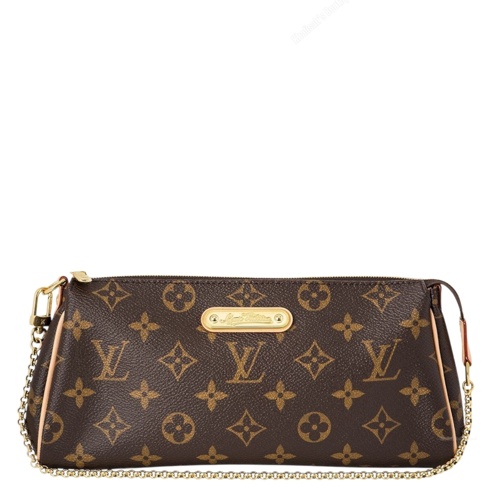 BRAND NEW! LV Louis Vuitton Eva Monogram Canvas Evening Clutch/ Handbag UNUSED - Picture 7 of 16